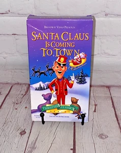 Santa Claus Is Coming To Town VHS Tape Christmas Classic Not Rated 53 minutes - Picture 1 of 7