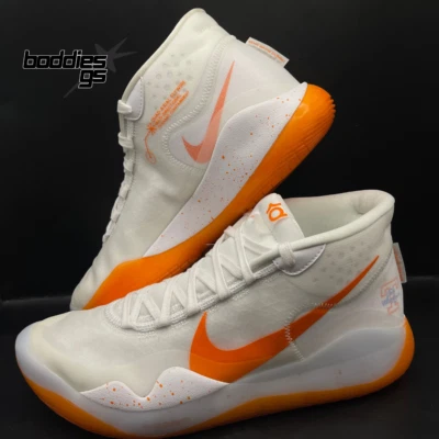 Zapatos de baloncesto talla 11-Nike Zoom KD 12 'Tennessee Home' emitidos por el equipo Vols PE Foto 1 de 4