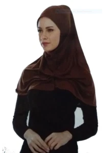 Damen Gebetskopftuch 4 Farben Praktisch Hijab - Bild 1 von 4