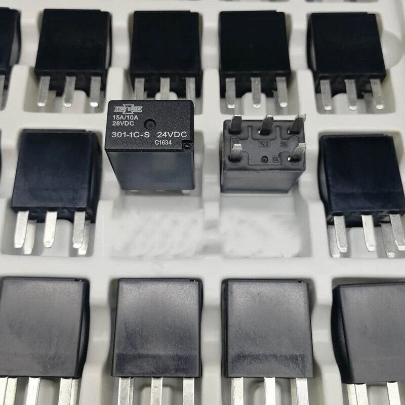 1pcs New SongChuan 301-1C-S 24VDC Relay 5 Pins 15A/10A - Image 1 of 1