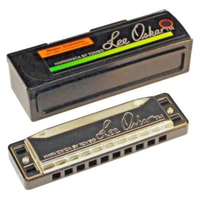 Armonica a Bocca Diatonica 10 Fori 20 Voci Lee Oskar in Do C Major Diatonic - Immagine 1 di 4