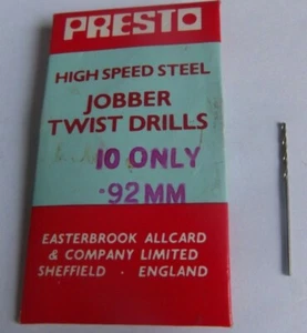 Presto 0,92 mm Jobber Bohrer HSS - Bild 1 von 1