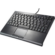 Solidtek USB Super Mini Keyboard 77 Keys with Touchpad Mouse KB-3410BU