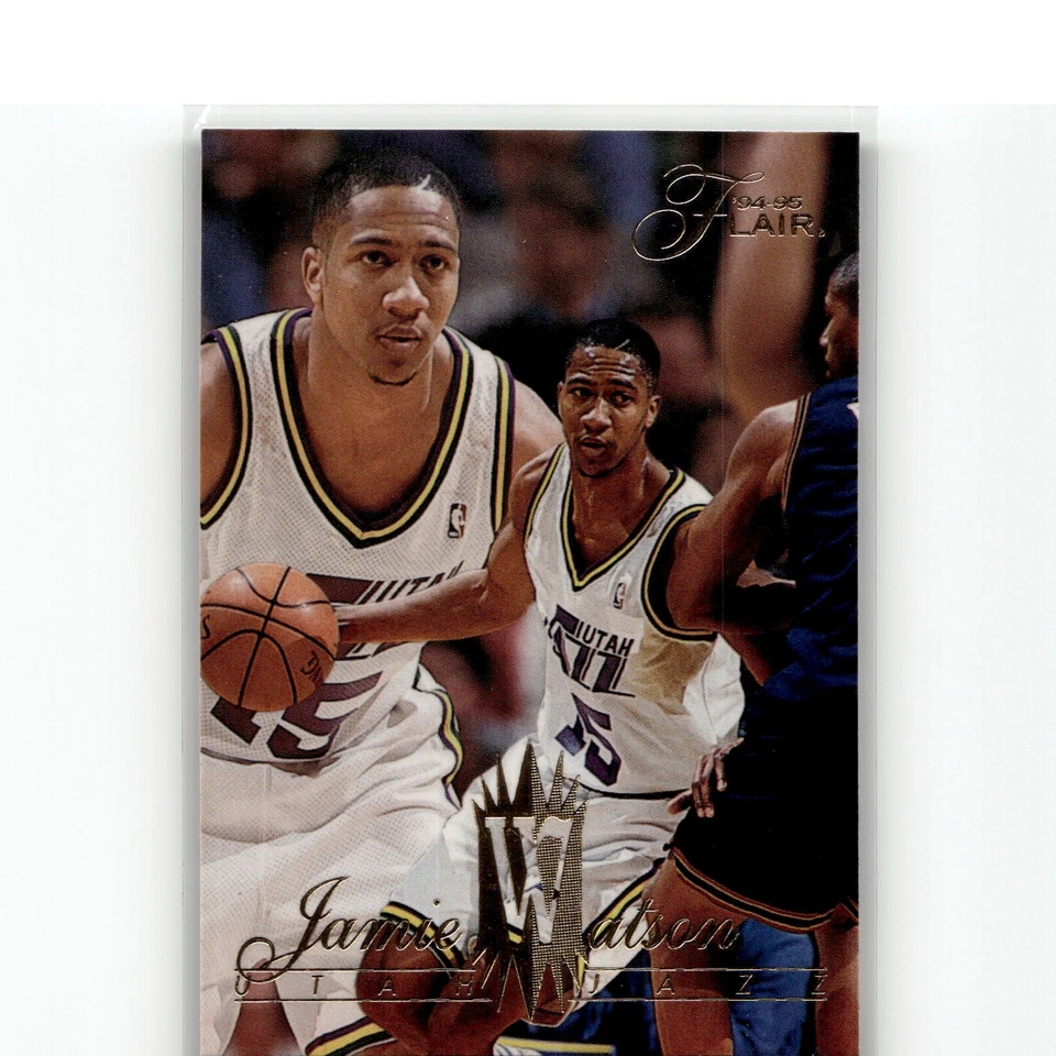 Jamie Watson 1994-95 Fleer Flair #316 Utah Jazz - Image 1 of 2