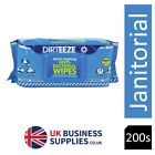 Dirteeze Multi Purpose Wipes Flowpack 200's Janitorial Cleaning Supplies