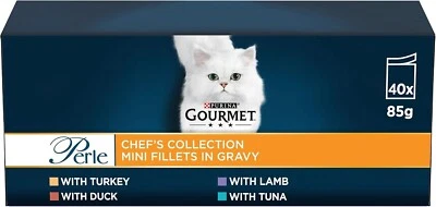Perle Chef's Collection in Gravy Nassfutter Adult Katzen 40x85 - Bild 1 von 4