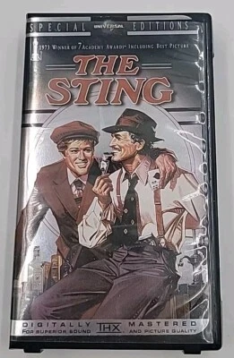 The Sting: (VHS, Special Editions 1998) Paul Newman, Robert Redford, Robert Shaw - Image 1 of 3