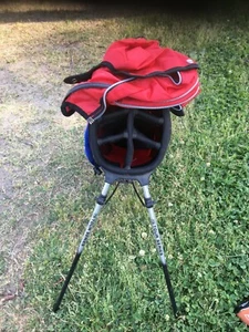 USKIDs Golf Bag 7 Way Divider Multicolor Stand Dual Strap With Rain Cover - Picture 1 of 11