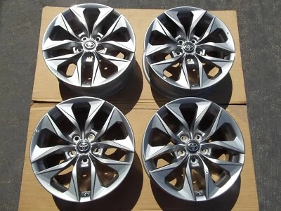 69143 2021-2024 TOYOTA SIENNA 17" WHEEL GREY ONE (1) GENUINE OEM FACTORY RIMS 17 - Image 1 of 4