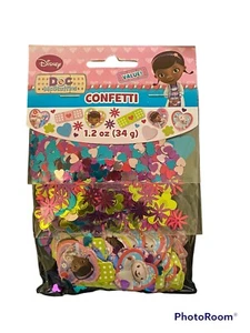 Doc McStuffins Happy Birthday Party Confetti 1 Pack 3 Types NEW - Picture 1 of 1