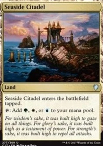 Seaside Citadel - Commander 2017 #277/309 MTG Magic The Gathering - Image 1 of 1