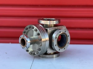 MEC 4.6”conflat 6-way spherical vacuum chamber - Picture 1 of 8