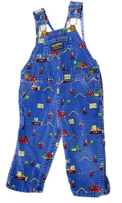 Mono de pana de construcción OshKosh B'gosh de colección 18 meses hecho en Canadá Foto 1 de 4