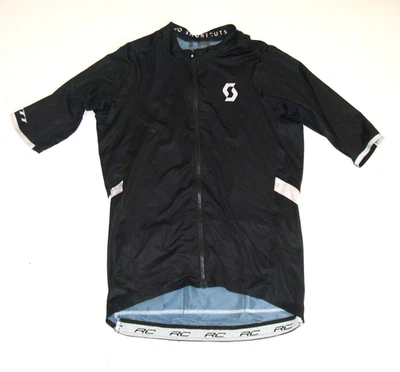 Camiseta deportiva de ciclismo Scott RC para hombre M cremallera completa negra Foto 1 de 4