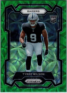 2023 Panini Prizm - Rookies Tyree Wilson #363 Green Scope Prizm /75 (RC) - Foto 1 di 2