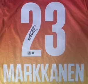 Lauri Markkanen signed handsigniert 2023 All Star Trikot Beckett COA Utah Jazzz - Bild 1 von 4