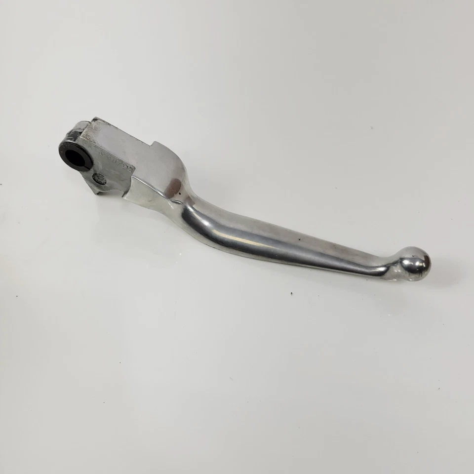 Palanca de mano de freno pulida genuina Harley Davidson Dyna OEM 45075-96 / 5311792 Foto 1 de 4