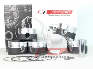 WISECO FORGED PISTONS CR 9.0 FOR BMW E46 E39 E60 E65 3.0 M54B30 PN: KE325 - Picture 1 of 2