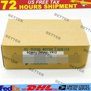 1pcs new servo motor SGMAV-04ANA-YR12 FAST SHIP #A6-31- - Picture 1 of 7