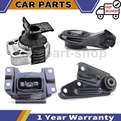 4 puntales de par del motor trasero, montaje de transmisión automática para Mazda 3 2004 2005 Foto 1 de 4