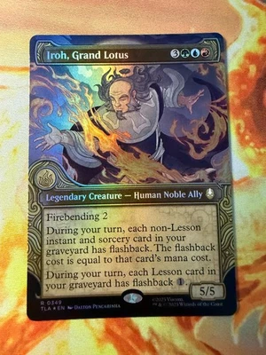 MTG TLA 349 Iroh, Grand Lotus NM EN Showcase FOIL - Image 1 of 2