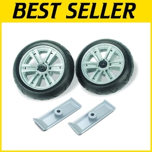 Pack of 4 Easy-Install 8-Inch Walker Wheels: Ideal for Grassy and Dirt Roads - Picture 1 of 7