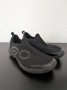OOFOS OOmg Sport Low Shoe - Black Men's Size 8 Or EU41 Slip On Recovery Shoes - Picture 1 of 11