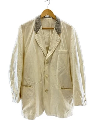 Chaqueta a medida COMME des GARCONS HOMME S algodón WHT Foto 1 de 4