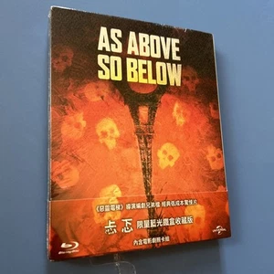 As Above So Below Steelbook Blu Ray Slipcase Limited Edition Rare Sold Out OOP - Picture 1 of 11