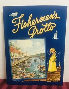 Fishermen's Grotto Seafood Restaurant Wharf Menu - San Francisco California - Picture 1 of 4