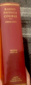 VINTAGE! Radio Physics Course by Ghirardi, 1942 printing - Red Hardcover - Picture 1 of 5