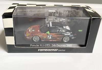 Porsche 911 GT3 24hrs 2005 DAYTONA WINNER  Ltd Ed Minichamps 1/43 NEW - Image 1 of 4