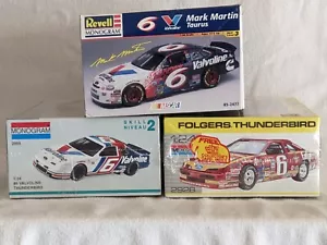 Set of 3 Nonogram NASCAR Race Car Models, #6 Mark Martin - Picture 1 of 5