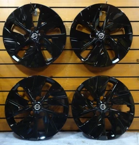 Set of 4  Black Wheel Covers fit 16" Rim ONLY 2019-2022 23 ALTIMA Hubcaps 53099 - Picture 1 of 2