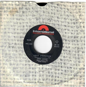 JAMES BROWN I'll Go Crazy Lost Someone 1966 Jukebox  French SP 45T - Picture 1 of 4