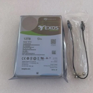 Seagate EXOS X14 ST12000NM0558 12TB 7200RPM 256MB Cache 6Gb/s SATA 3.5" HDD - Picture 1 of 4