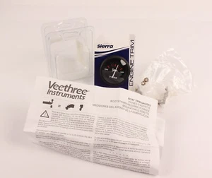 Sierra Marine Amega Serie 2" Trim Gauge Johnson/Evinrude/Suzuki 4 tiempos 58431P - Imagen 1 de 8