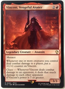 MTG Vincent, Vengeful Atoner Commander: Final Fantasy 64 FFVII NM - Bild 1 von 6
