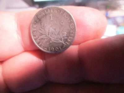 Francia - Franco de plata 1901 - 05082202 Foto 1 de 2