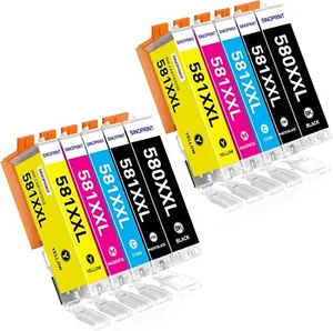 PGI-580 CLI-581XXL kompatibel für Canon 580 581 Tintenpatronen für Canon TS705a - Bild 1 von 5