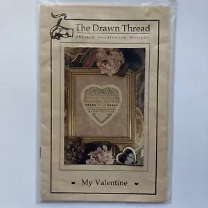 The Drawn Thread My Valentine Heart Design Counted Cross Stitch Leaflet Pattern - Picture 1 of 2