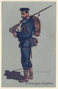 Lüschwitz-Koreffski: Matrose Der Kaiserl. D. Marine / Uniform - Red Cross (Vinta - Imagen 1 de 1