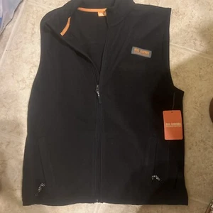 Reel Legends Mens Black Vest Fishing Hunting Anthracite Large New - Picture 1 of 5