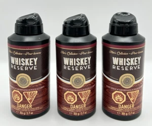 NEW Bath & Body Works Whiskey Reserve Men's 3pc Set Full Size Body Spray 3.7oz - Picture 1 of 3
