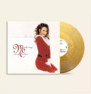 MARIAH CAREY MERRY CHRISTMAS SPOTIFY FANS ERSTE NUMMERIERTE GOLD VINYL NEU - Bild 1 von 1