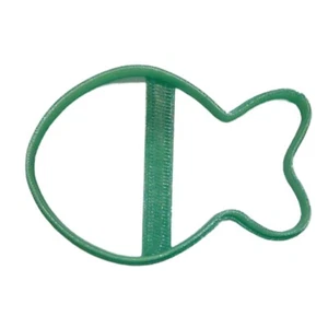 GREEN GOLDFISH GOLD FISH 3 INCH OUTLINE COOKIE CUTTER MADE IN USA PR4970 - Picture 1 of 11