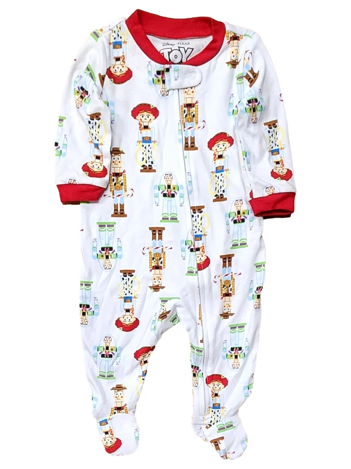 Pijama para dormir de Navidad Toy Story blanco para bebés niños y niñas de Disney Foto 1 de 1
