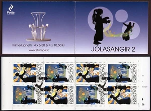 Faroe Stamp Booklet #46 2011 Christmas Stamps Carols II FDC - Picture 1 of 3