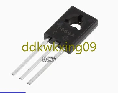 10PCS NEW 2SD669A TO-126 triode D669A audio power amplifier drive tube - Image 1 of 2