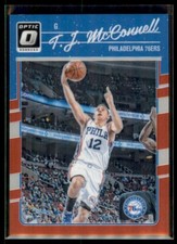 2016-17 Optic RED Holo T.J. McConnell Philadelphia 76ers #4 65/99